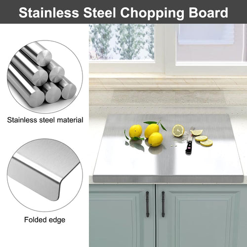 Planche de Découpe INOX Professionnelle | بلانشة تقطيع&nbsp;احترافية