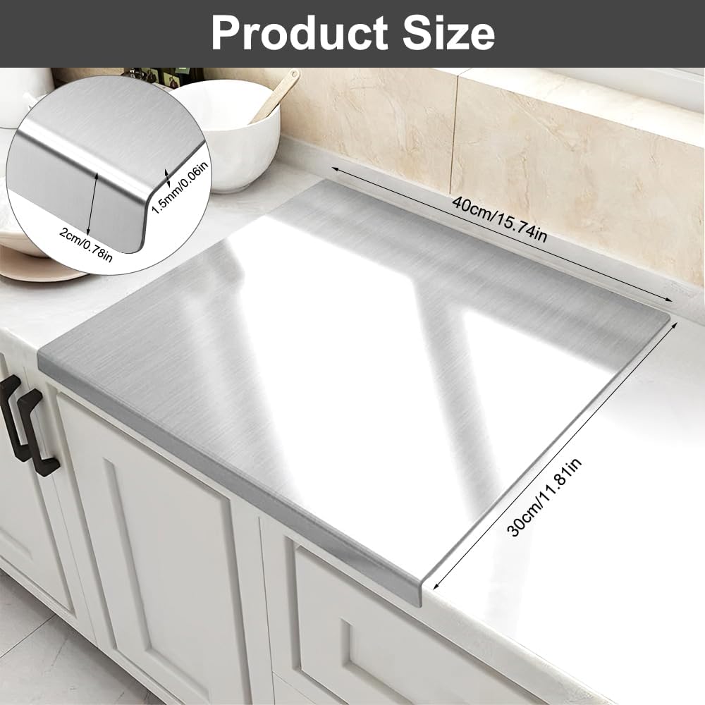 Planche de Découpe INOX Professionnelle | بلانشة تقطيع&nbsp;احترافية