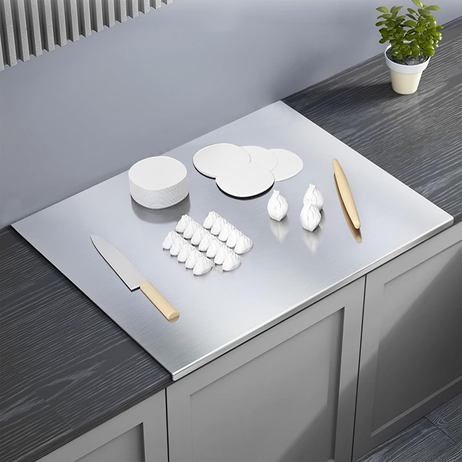 Planche de Découpe INOX Professionnelle | بلانشة تقطيع&nbsp;احترافية